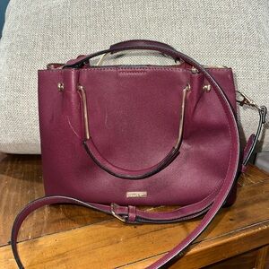 Elegant Burgundy Handbag